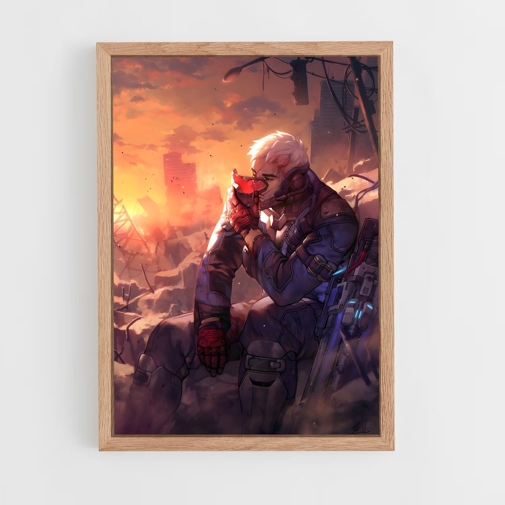 Poster Vanguard Hero – affiche Overwatch (vue 4)